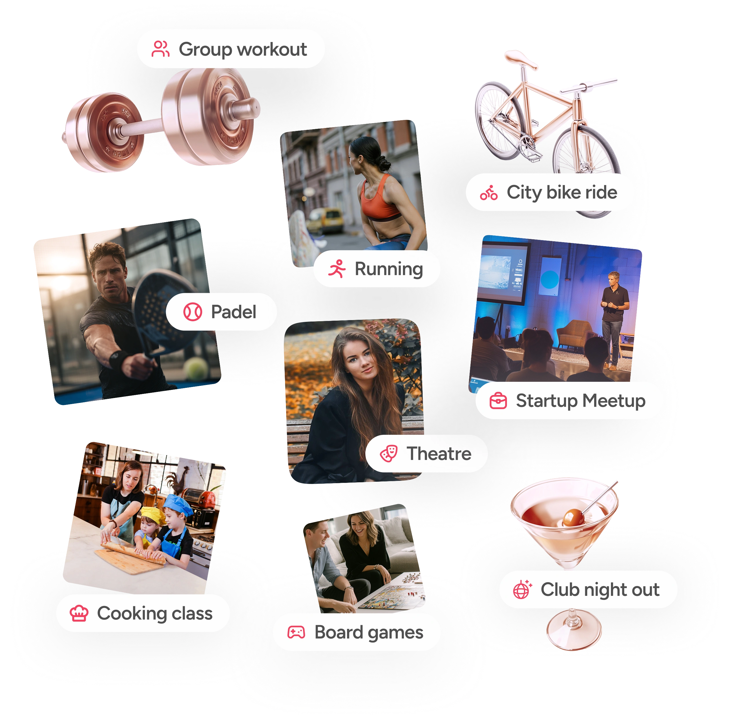 Services and activities in one place